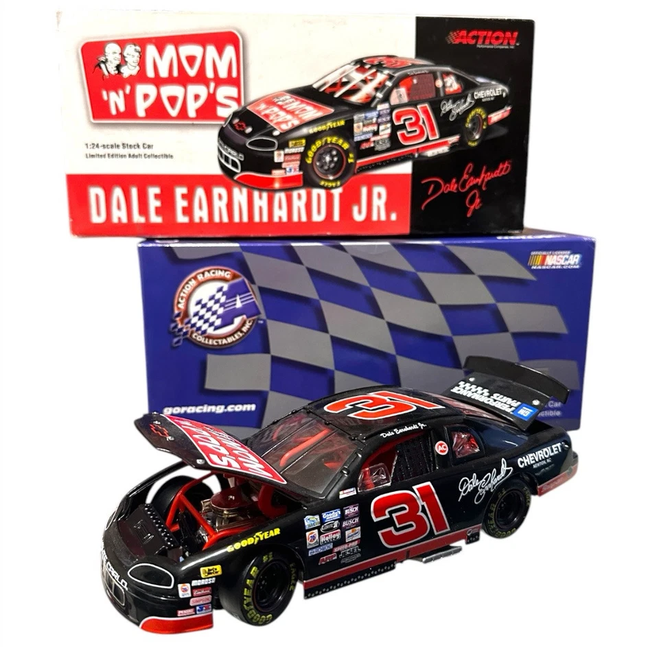 NASCAR Dale Earnhardt Jr #31 Mom ‘N’ Pop 1996 Monte Carlo 1:24- Limited Edition - Image 3 of 4