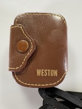 VINTAGE Weston Model 853 Direct Reading Exposure Meter w/Case Made In USA TESTED