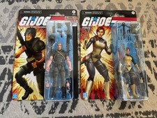 GI Joe Classified Retro Cardback Rock N Roll & Scarlett NEW MOC Cobra OG 13