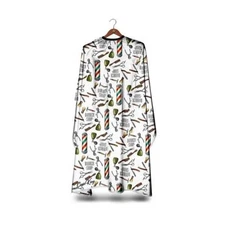 The Shave Factory Premium Barber Cape No.6 - Hook Closure