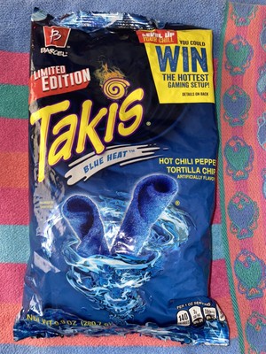 Takis Blue Heat Chips 9.9OZ Limited Edition RARE — Collector’s Item