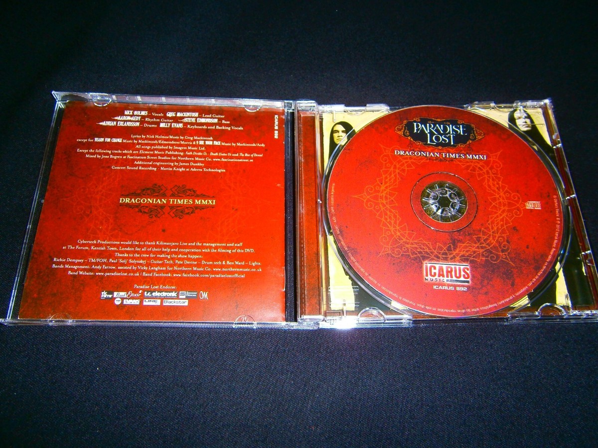 PARADISE LOST - Draconian Times MMXI. CD | eBay