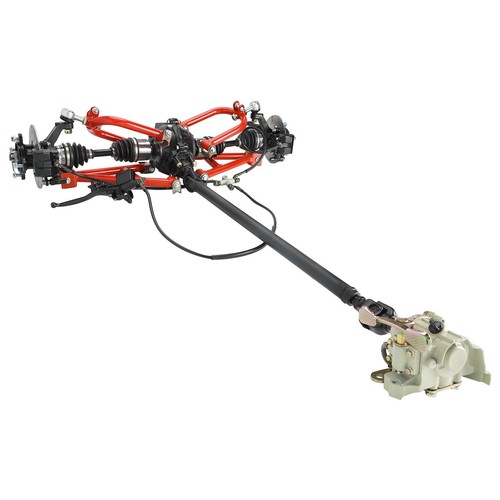 4DW Rear Drive Half Shaft CV Axle Swing Arm Brake kit 4 Wheel Drive ATV