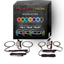 RGB Multi Color Changing LED Halo kit for 2013-2015 Nissan Altima Headlights