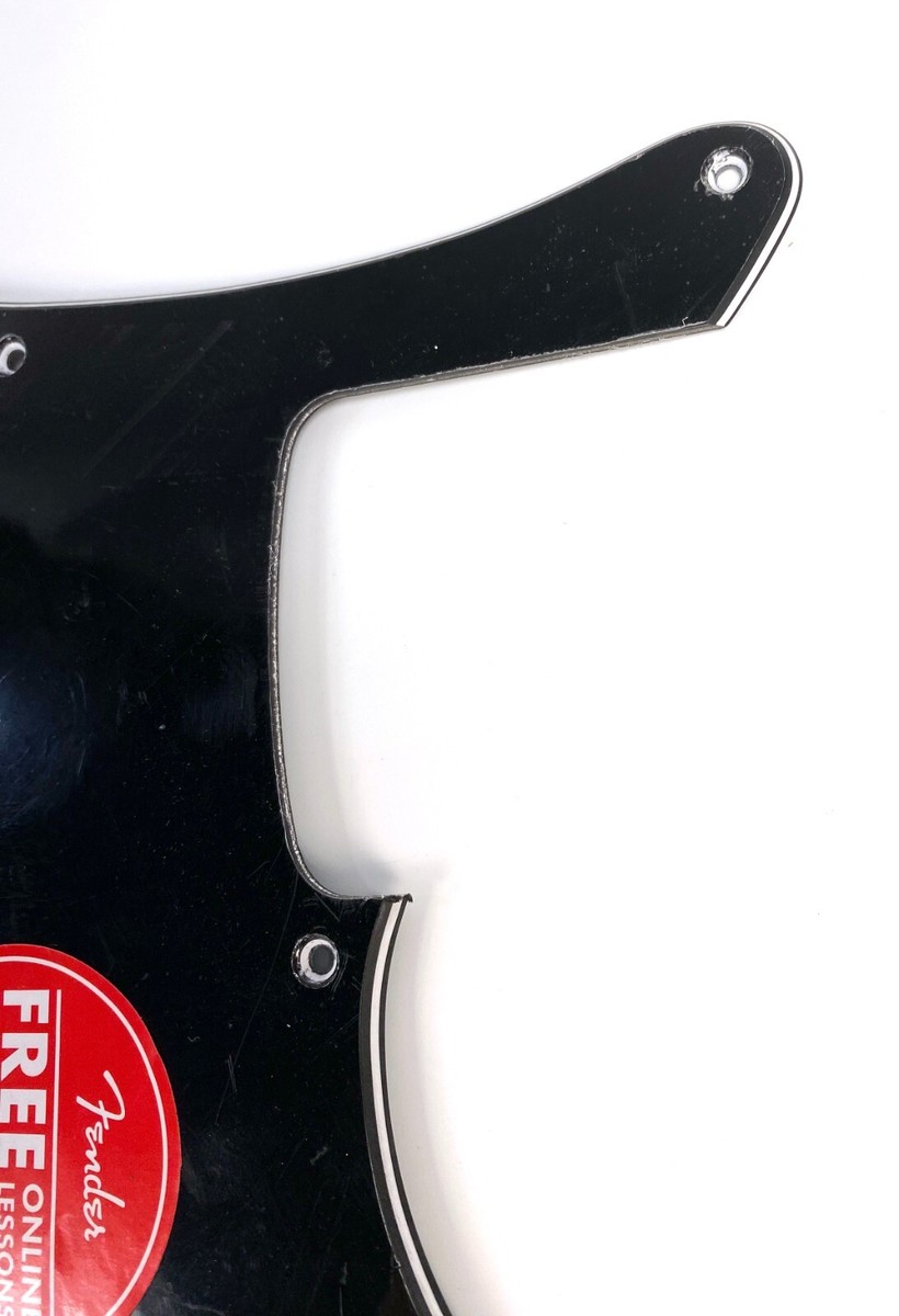 【9497】 Squier by Fender PJ 黒 ミラーピックガード 9497】 Squier by Fender PJ 黒 ミラーピックガード