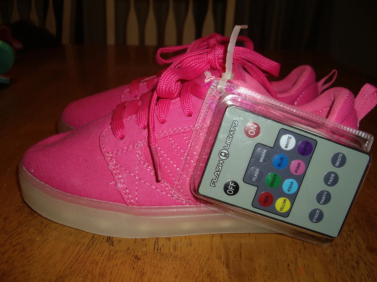 Remote control light up hotsell shoes walmart