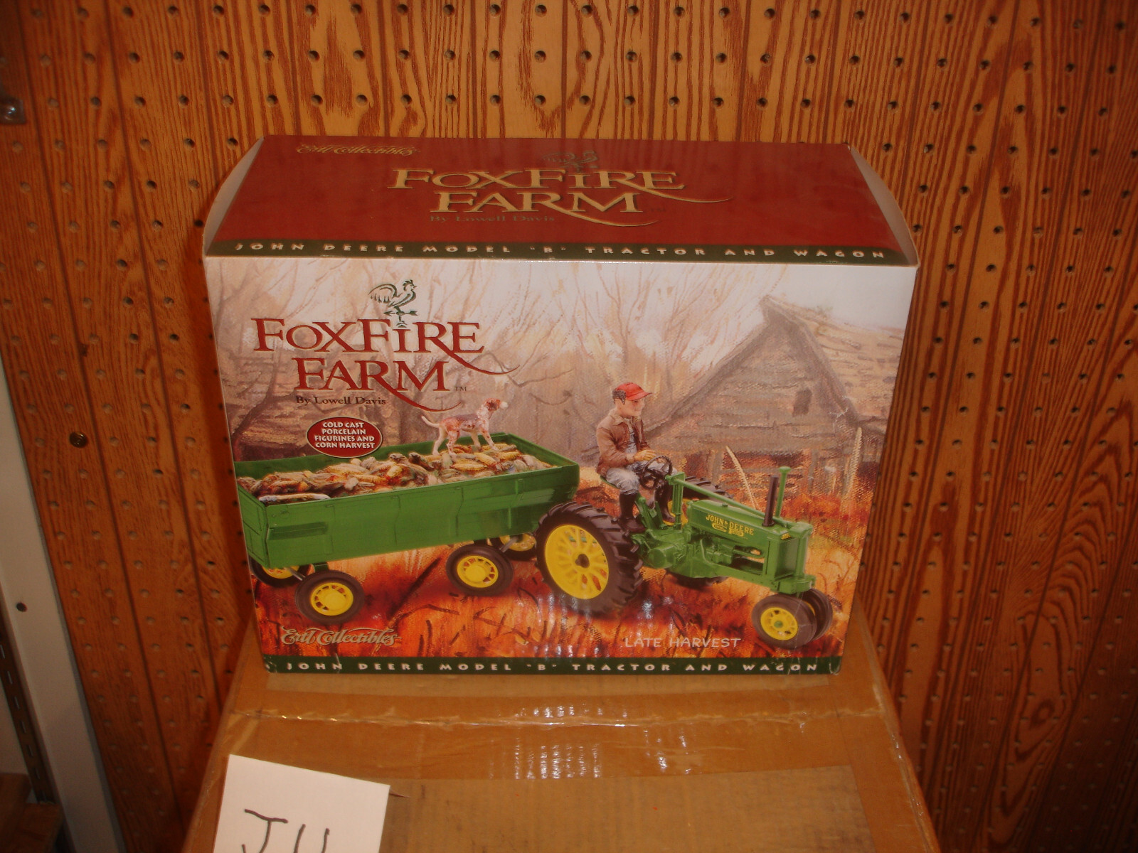 1/16 john deere b and wagon foxfire | eBay