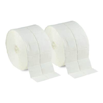 Zellettenrolle 1000-5000 Stk. | Zellstoff Tupfer Rollen Zelletten Kosmetik Pads