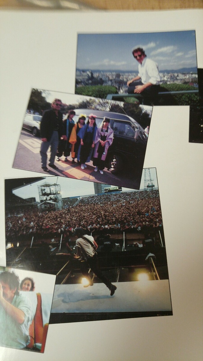 bruce springsteen e street world tour program born in the usa tour