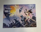 MORE THEN BATTLEFIELD EARTH COMIC IMAGES 1996 L.RON HUBBARD LIBRARY PROMO CARD A