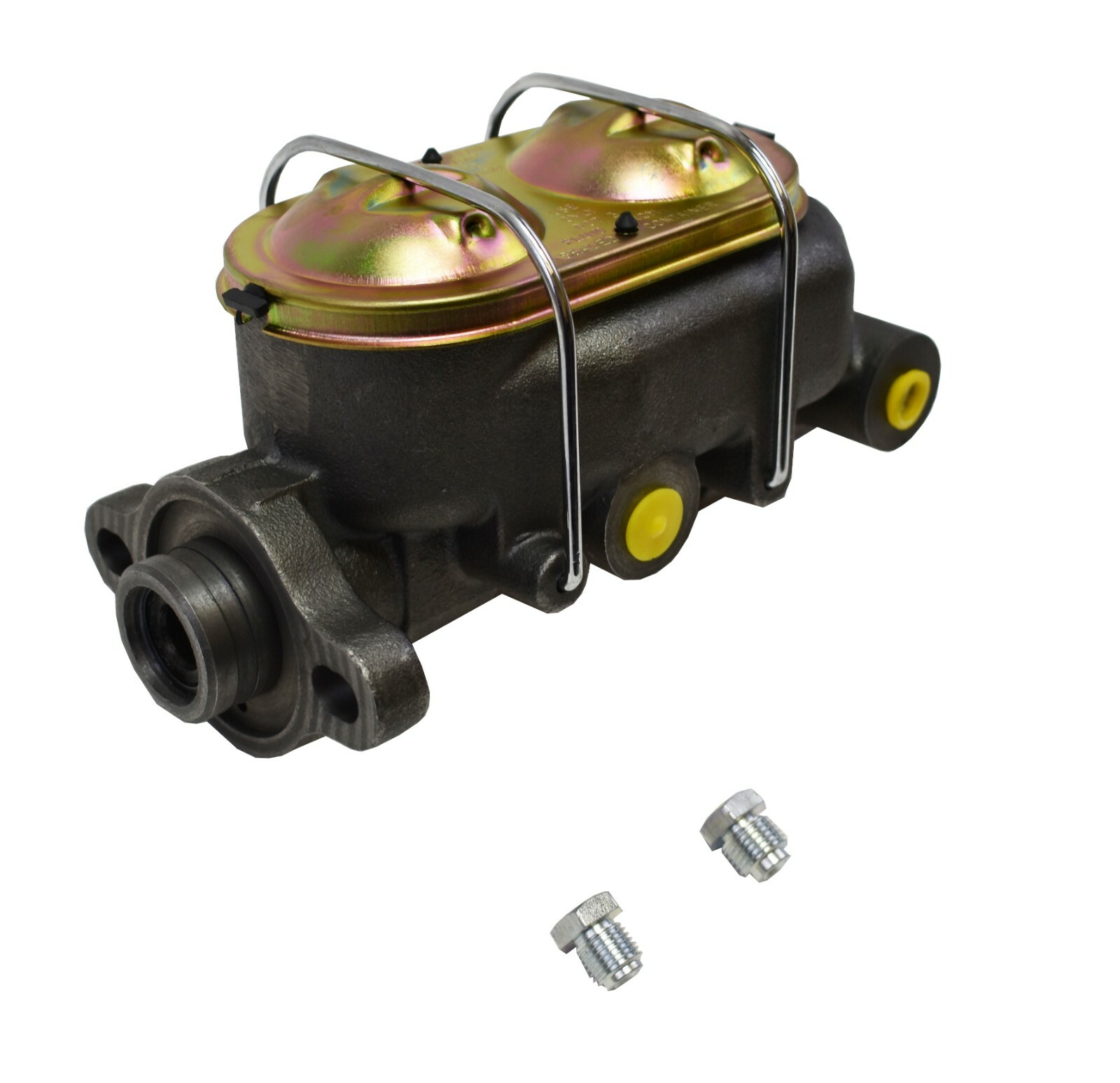 4 PORT CAST IRON CORVETTE STYLE GM CHEVY MASTER CYLINDER DISC eBay