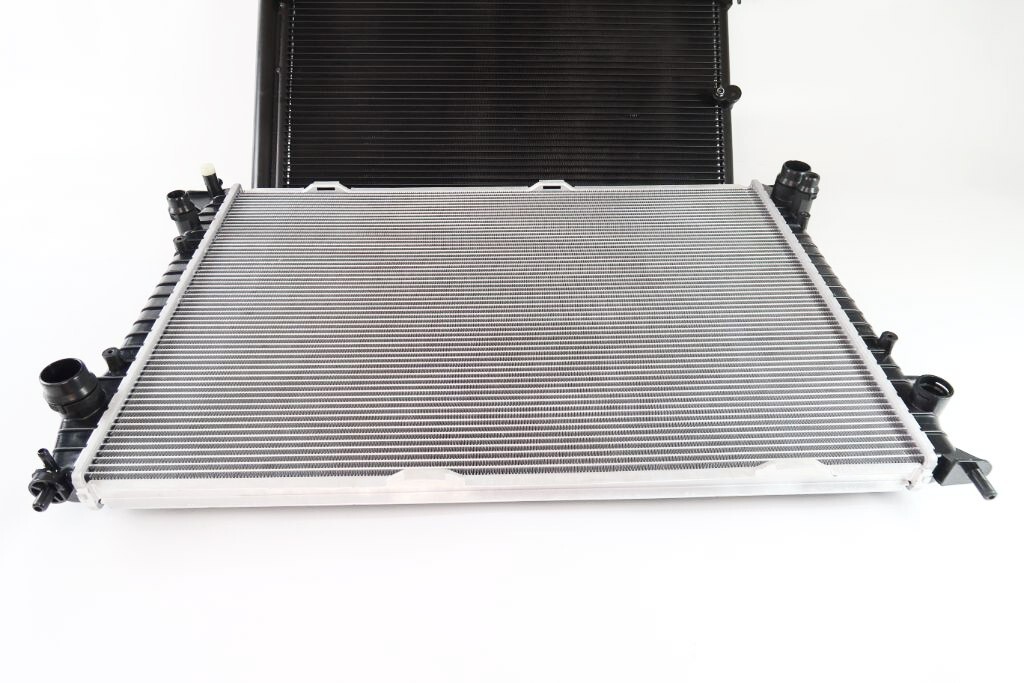 Bentley Gt Gtc Flying Spur cooling radiator & A/C condenser v8 1173
