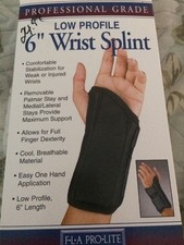 Low Profile 6" Wrist Splint Small Right