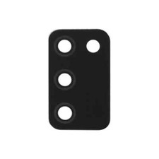 For Samsung Galaxy A02 A022 Replacement Rear Camera Lens With Adhesive (Black)