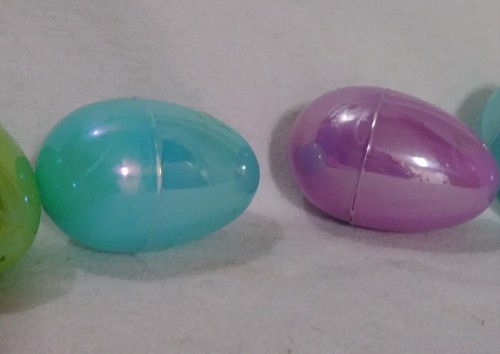 Specialità Uova di Pasqua in Plastica Riempibili 2 Misure 10 Pezzi Iridescenti, Vortice, Stampate - Foto 5 di 14