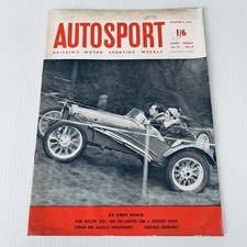 Vtg Autosport Britain’s Motor Sporting Weekly Magazine Vol 19 No 23 Dec 4 1959