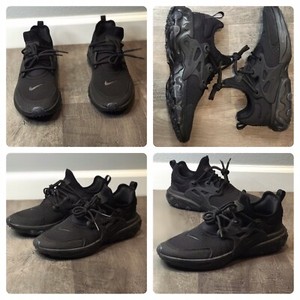 Nike React Presto Triple Black (BQ4002-005) Youth Size 7Y/Women's 8.5 NEW 193146227230 | eBay