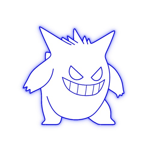 Gengar Customized clear decal Rain proof Anti fog Hand made mirror Peeker 2 pcs - Picture 5 of 10