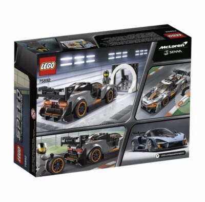 LEGO 75892 Speed Champions McLaren Senna Building Kit , (219 Piece