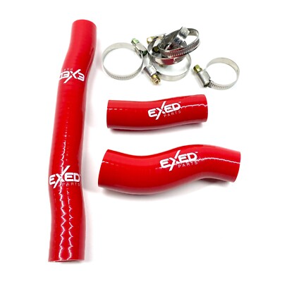 Silicone Radiator Hose Kit KTM / Husqvarna / GasGas 250/300 2020-2023 Red