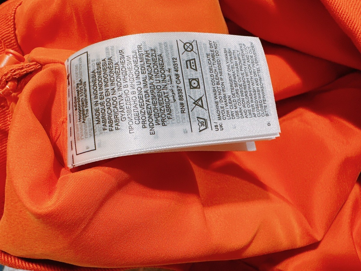 Adidas Original Men Adventure Multipocket Craft Orange Sz XLarge