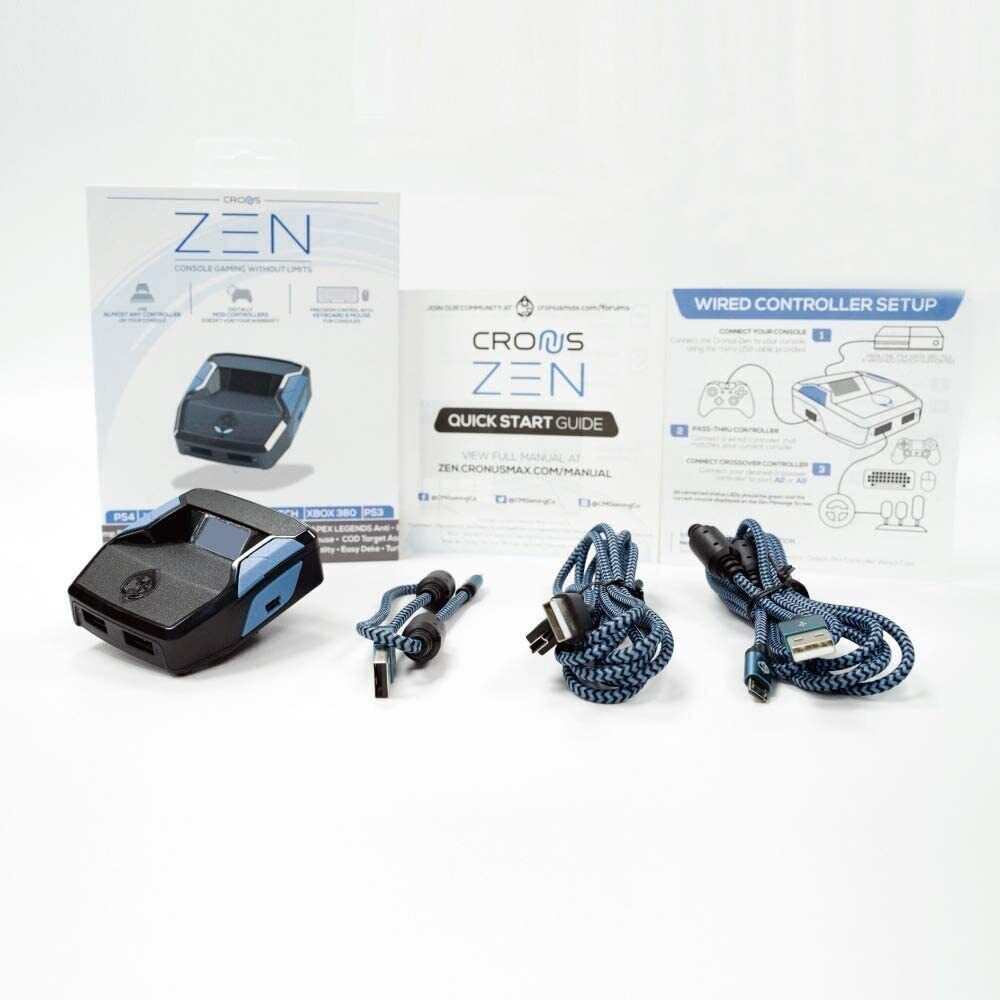 Pack CRONUS PULSE - Cronus Zen, Casque Sony Pulse, Grips