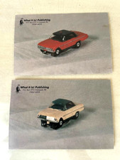 Thunder Jet, T-Jet Postcard by What It Is Publishing - Rare Vintage - Lot of 2