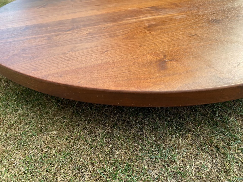 Luxury Designer Walnut Island Kitchen Table top work surface Tom Howley