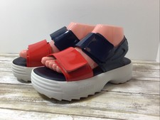 fila platform sandals