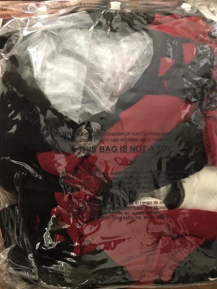 Disfraz de Bufón Malvado Malvado Halloween Hombre Talla Grande Foto 4 de 4