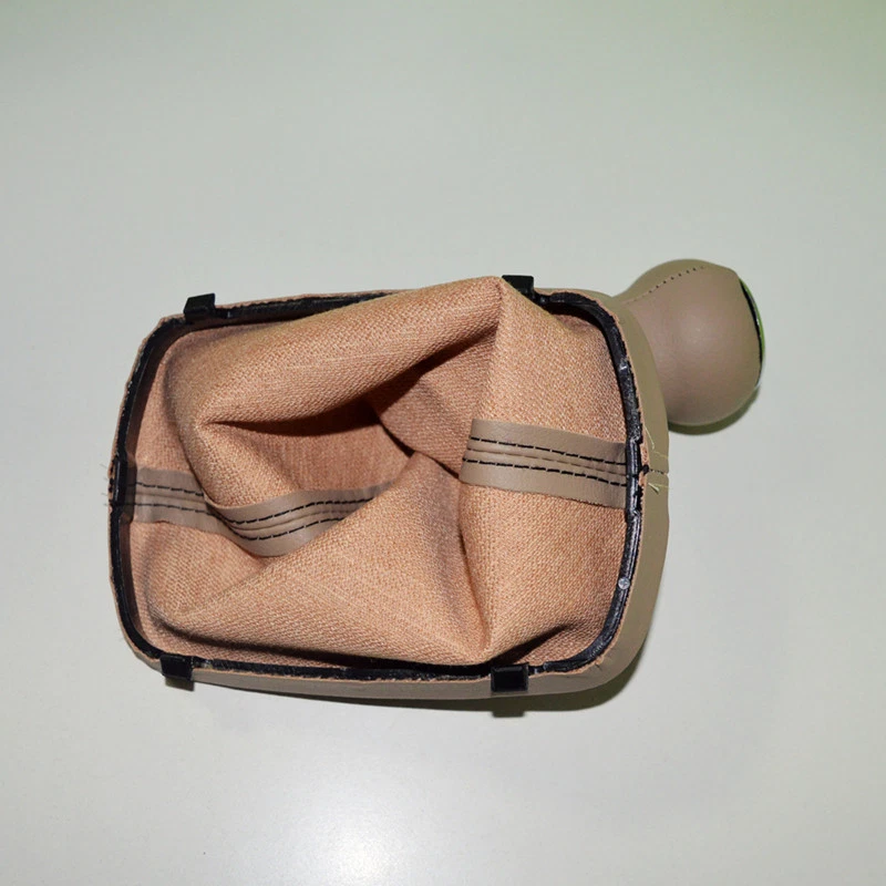 5Speed Beige Gear Shift Knob w/Gaitor Boot for Audi A6 C5 1998-2001 A4 1998-2000 Foto 2 de 4