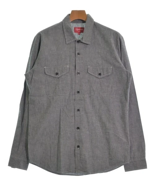 Chemise décontractée Supreme grise M 2200508260229