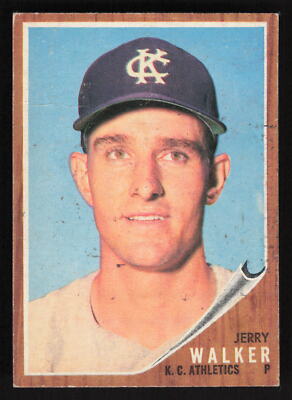 1962 Topps #357 Jerry Walker Card TCCCX