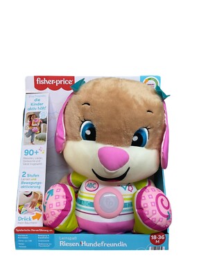 Kuscheltier Plüsch Lernspass Lernspielzeug Hundefreundin Fisher Price HGW87 NEU