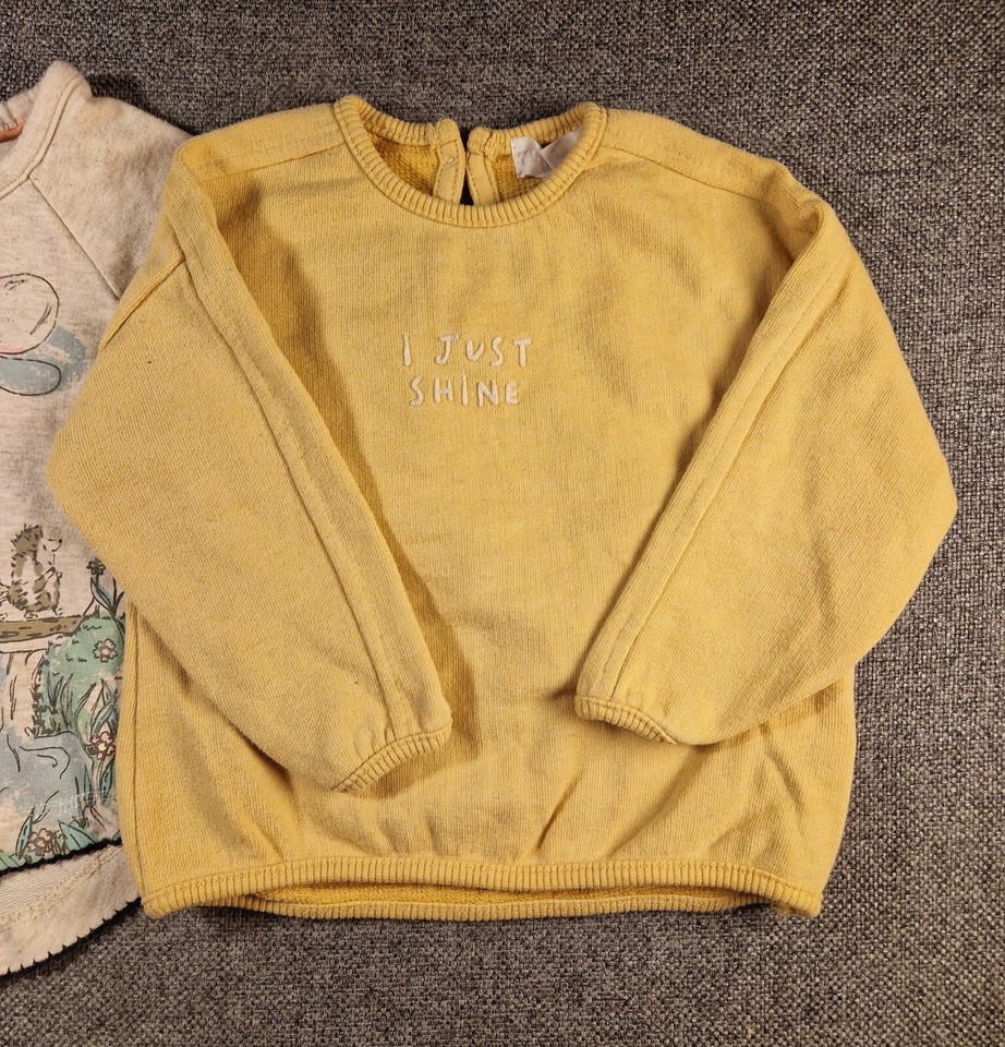 Baby Girls jumper bundle 36 months Zara & Monsoon Sweater Set (832) eBay