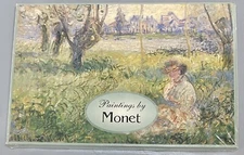 Paintings By Monet 20 Card Gift Set 7” X 5” Robert Frederick Limited 2005 NEW￼￼￼
