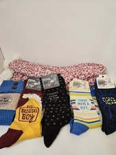 Bundle Lot Of Novelty Socks And Comfy