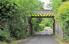 Photo 12x8 New Arley Bridge The railway bridge over Spring Hill in New Arl c2017