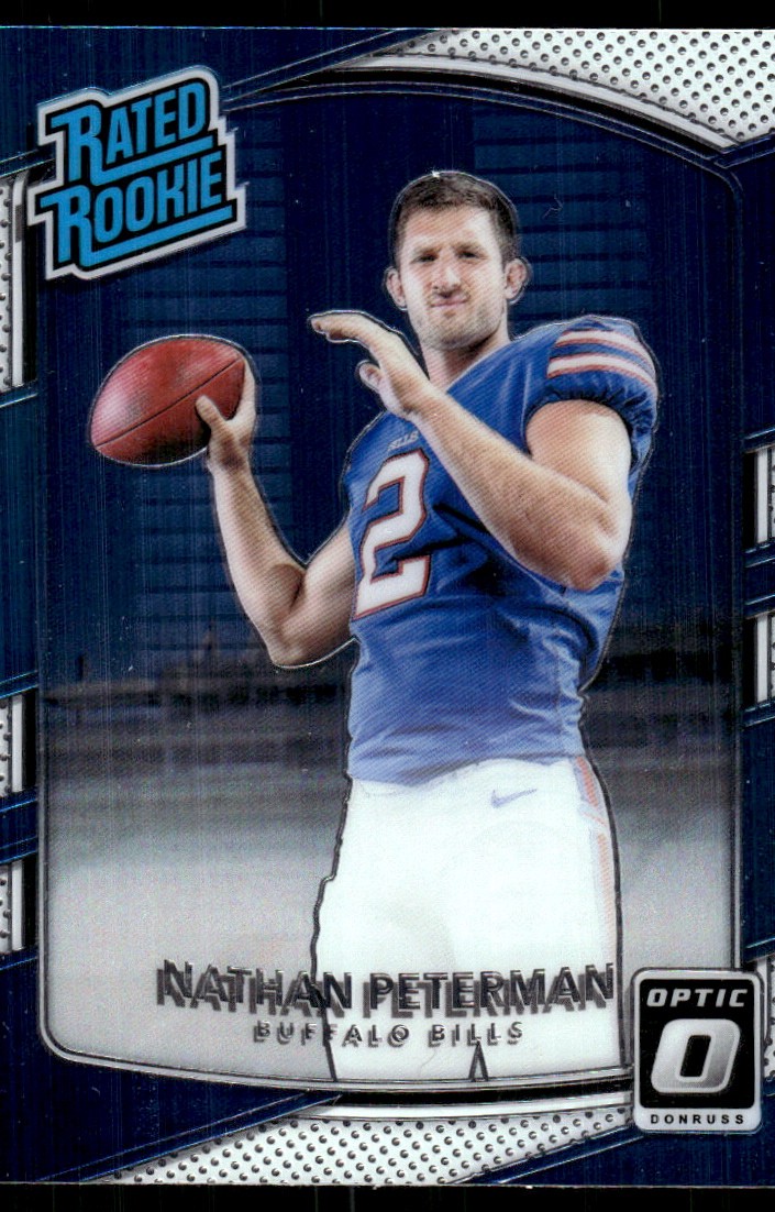 Nathan Peterman Panini Donruss Optic #184 Base