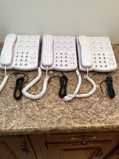 Lot Of 3 Big Button Phone for Seniors, Holds 9 Photos With 1 Touch Dialing. VGC