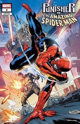 PUNISHER VS SPIDER-MAN #2 (2026) 1:25 PAGULAYAN VARIANT VF/NM MARVEL