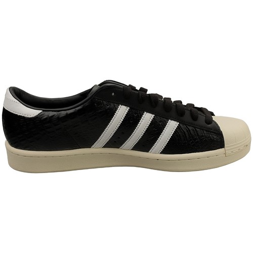 Adidas Superstar Vintage Mujer Entrenadores Clásicos en Negro Blanco - 9 UK - Imagen 5 de 8