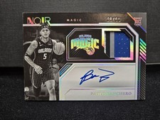 2022-23 Panini Noir Paolo Banchero RPA Rookie Patch Auto /99