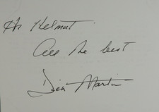 Autogramm amerikanischer TV- und Film Schauspieler Dick Martin (122034)