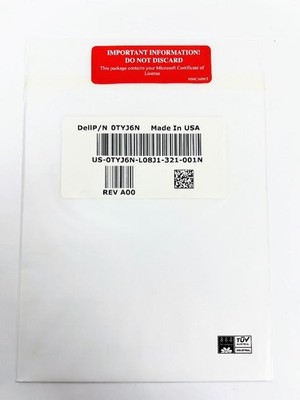 Dell 0TYJ6N Windows Server 2019 Standard 2-Core Add License OEM