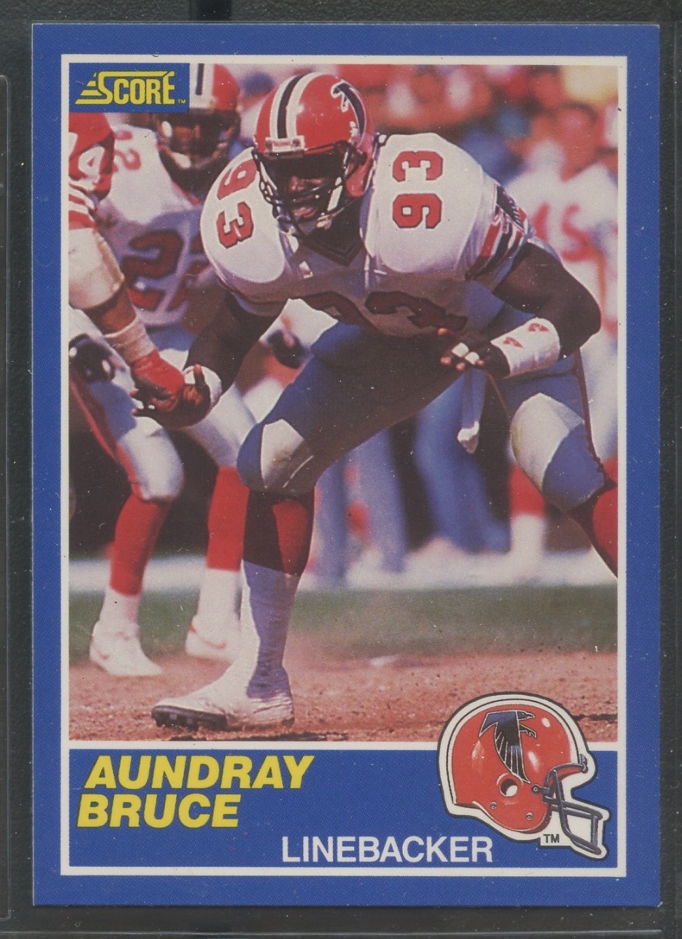 1989 Score #93 Aundray Bruce Atlanta Falcons