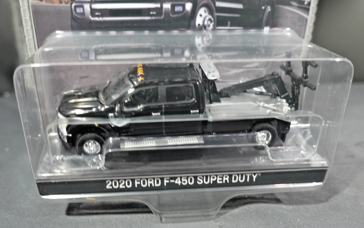 Greenlight 2020 Ford F-450 Super Duty Wrecker Black 1/64 | eBay