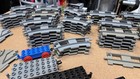 Curved, Straight, And Switching Tracks + Cars And Inoperable Train Engine. 79+Pc — photo 4