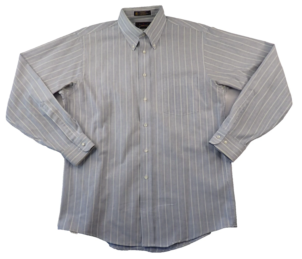 Arrow Long Sleeve Regular Fit Striped Dress Shirts for Men for sale | eBay