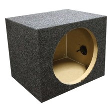 SINGLE 15" SEALED HEAVY-DUTY " MDF SUBWOOFER ENCLOSURE SUB BOX w/ " MDF FACE